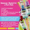 Hawaiian Shaved Ice Syrup Set - 3 Flavors (Cherry, Blue