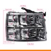 G-PLUS LED DRL Headlights, Compatible with Chevy Silverado 1500 2007-2013/Fit