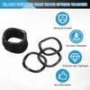 sourcing map Wave Spring Washer, 50Pcs 0.98"x0.75"x0.02" (ODxIDxT) - Iron