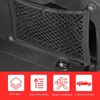 BetterJonny 2pcs Car Mesh Cargo Net, 25X55cm Cargo Nylon Net