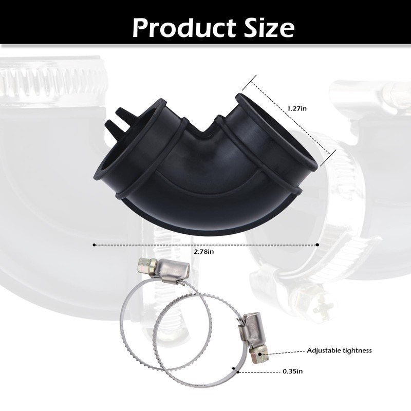 FeimiChen WD24X33918 Dishwasher Circulation Pump to Sump Elbow Hose with