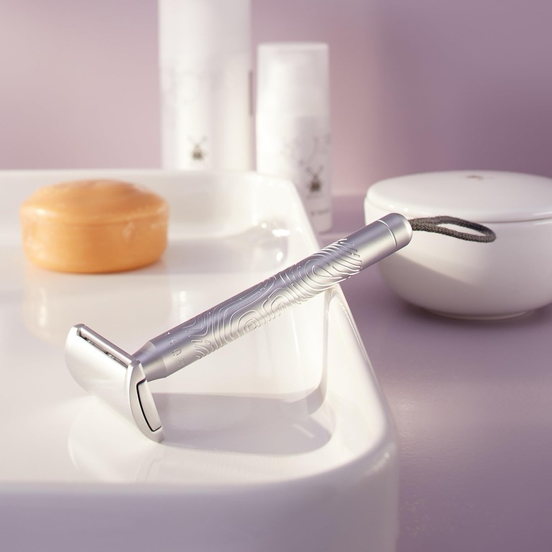 MÜHLE Companion Safety Razor - Unisex Safety Razor with Grey