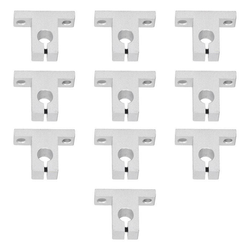 10 Pcs Linear Motion Rail Guide Support Aluminum Alloy High