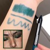 Green Shimmer Eyeshadow Stick, Jungle Green Eye Shadow Pencil, Creamy