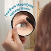 TsMADDTs 20X Magnifying Mirror with Suction Cups, Small Magnify Mirror,