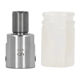 Chuck Connecting Rod 15mm M14x1 High Precise Stainless Steel Heat Treatment Lathe Chuck Connector Bench Mill Adapter