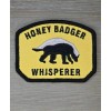 HONEY BADGER WHISPERER MILITARY ARMY TACTICAL FULL COLOR HOOK MORALE