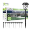 EXCMARK 10 Pack Solar Lights Outdoor Garden Pathway Solar Powered