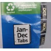 Avery Jan-Dec Dividers for 3 Ring 12-Tab Set, Pre-Printed Black