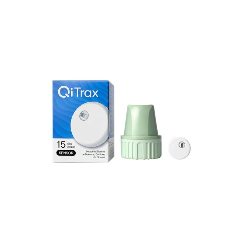 QiTrax - Sensor de Monitoreo Continuo de Glucosa (CGM) -