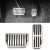 2pcs Car Accelerator Gas Brake Pedal Foot Rest Plate Cover