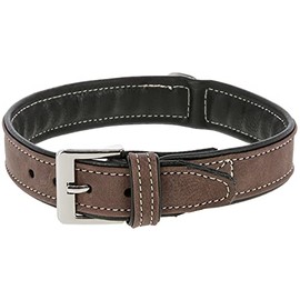 Kerbl California Collar Faux Leather Brown Width 20-40mm Neck Circumference 32-64cm
