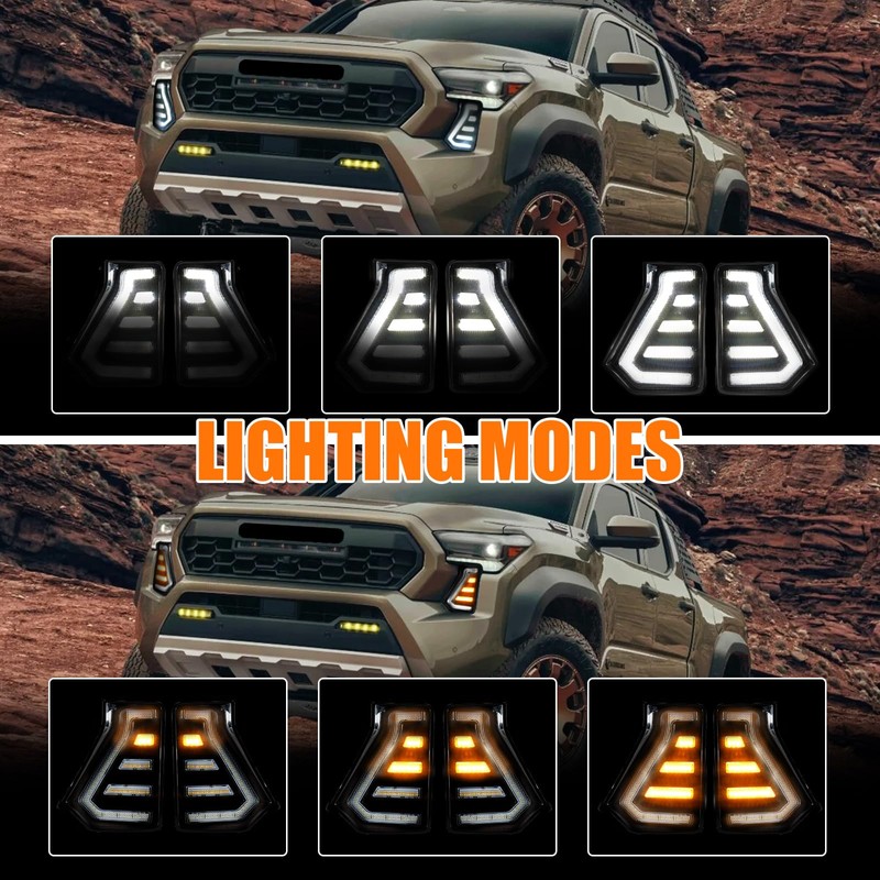Fancemot LED Front Bumper Fog Lights Daytime Running Lights DRL