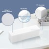 ASelected 24PCS White Nail Buffer Block, Buffer Sanding Block, 20Grit