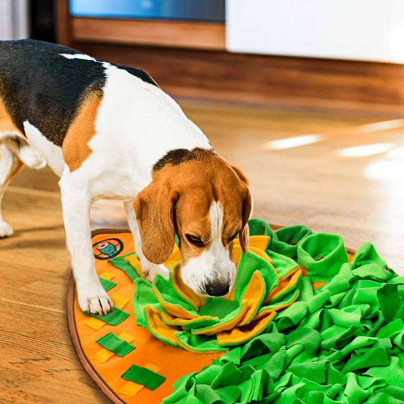 AWOOF Snuffle Mat for Dogs, Dog Cats Nosework Feeding Mat,