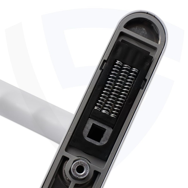 SHIELD HARDWARE Replacement uPVC Door Handle Spring Cassette Pair -