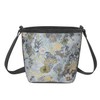 Earth Squared Floral Jacquard Bucket Crossbody Bag, 25 x 21