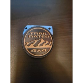 Rubicon  1 Trail Rated Emblem Fits Jeep