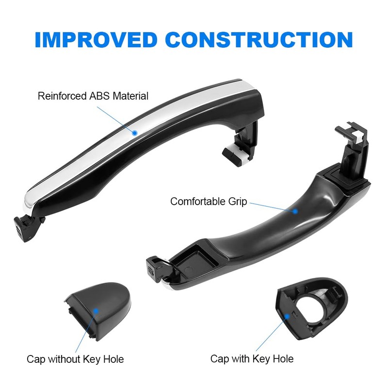 JDMON Exterior Door Handles Compatible with Hyundai Azera 2006-2011