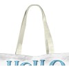 Le Jardin du Lin Printed Shopping Bag, Reusable Bag, Foldable,