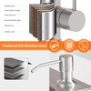 OWOFAN Kitchen Sink Faucet with Soap Dispenser, Kitchen Faucet with
