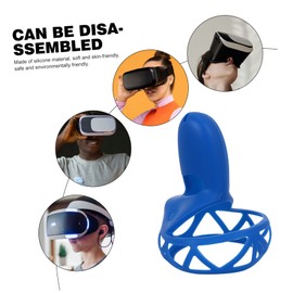 Angoily 1pair Creative Touch Controller Grip Covers Non- Straps for Washable Knuckle Protectors and Easy to Clean