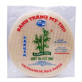 WaNaHong Vietnamese Rice Paper | Great for Spring Roll Summer Roll | Gluten Free, Vegan, and Low Calorie (16cm)