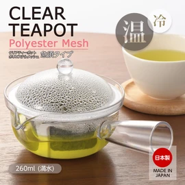 Akebono Sangyo TW-3770 Clear Teapot, Polyester Mesh, Teapot Type