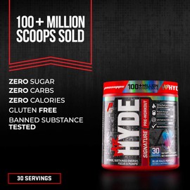 PROSUPPS Mr. Hyde Signature Series Pre-Workout Energy Drink â Intense Sustained Energy, Focus & Pumps with Beta Alanine, Creatine, Nitrosigine & TeaCrine (60 Servings Lollipop Punch)