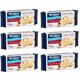 Generic Murray. Sugar Free Cookies - Pecan Shortbread - 8.8 Oz Tray - Pack of 6