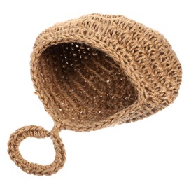 LABRIMP Hanging Wall Basket Teardrop Planter for Kitchen Bohemian Onion Storage Basket Capacity Woven Vegetable Holder for Home Decor and Organization