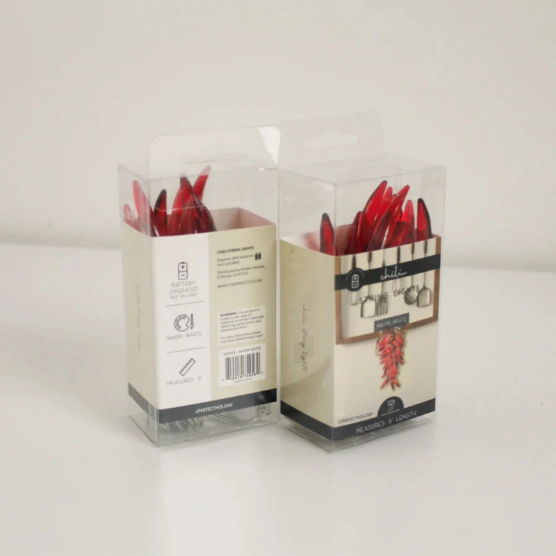 Elegani Chili Pepper String Lights – 10 Warm White LED