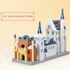 GOTIMON Micro Mini Architecture Swan Castle Building Block Set, 493
