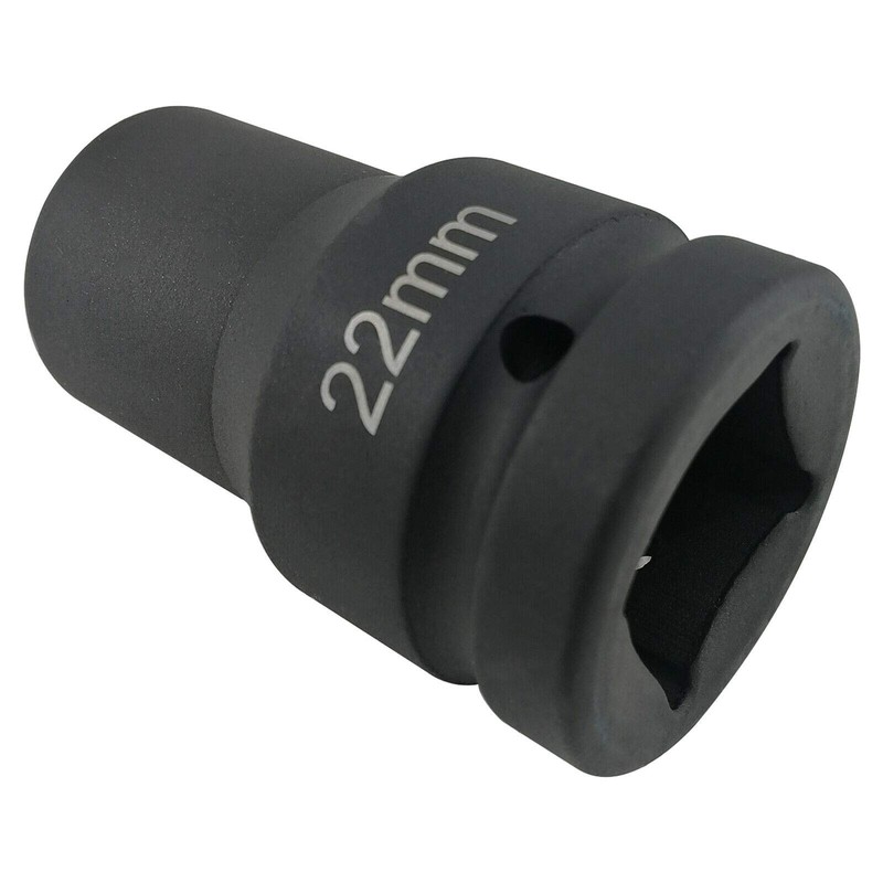 VCT 1" Drive Deep Impact Socket Set, Metric, CrV, 6-Point,