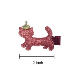 Wrapables Prince of Cats Alligator Hair Clips (Set of 5)