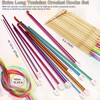 Coopay Tunisian Crochet Hook Set, Includes 2.0-8.0 mm, 11 Tunisian