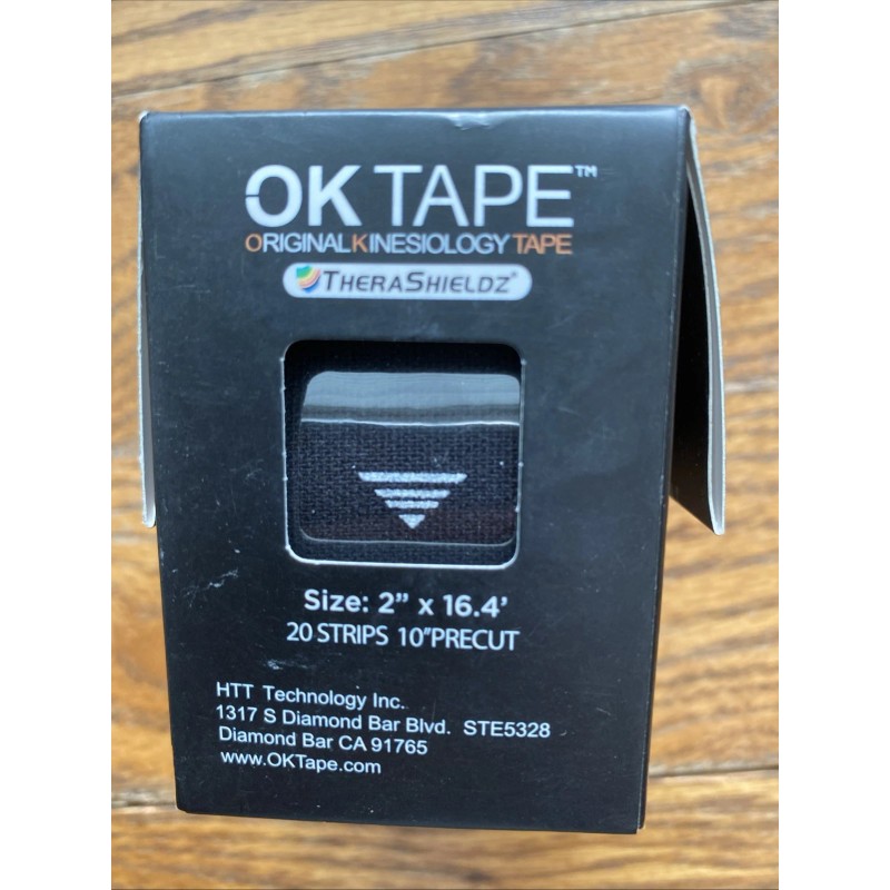 OK TAPE Kinesiology Tape 2 Inch X 16.4 Feet Precut