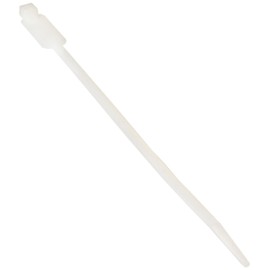 Nedelko 69452190 52190-ME Cable Ties with ID label, Transparent, 190 x 4.8 mm (Pack of 100)