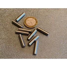 Unbranded Stainless Steel Taper Pin No 2 .193 Large End x .177 Small End x .750" L 10 Pc