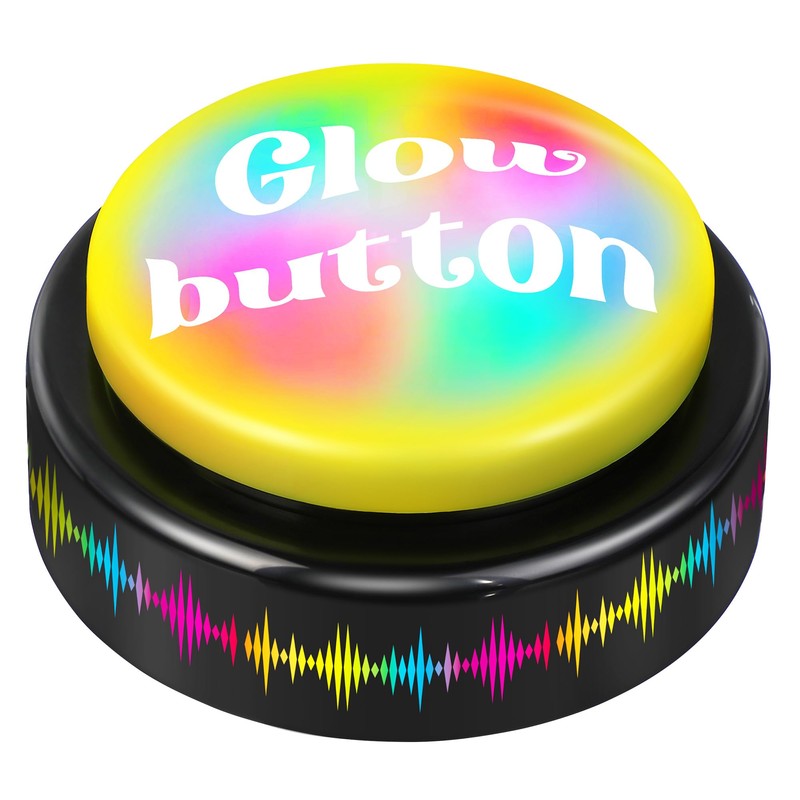 Feekoon Dance Party Button, Plays 10 EDM Tracks, 30 Second