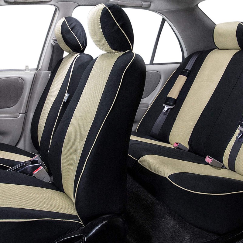FH Group Car Seat Covers Three Row 8 Seater Cloth