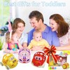 Baby Rattles Toy Car for Toddler Aged 1-3, Soft Rubber