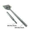 SPKLINE 5 Inch Wide SDS Floor Scraper Set Tile &