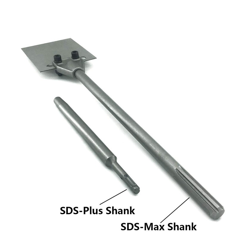 SPKLINE 5 Inch Wide SDS Floor Scraper Set Tile &