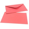 JEYEFFE 100 Pieces Colorful Envelopes Small Envelopes 7 x 11.2