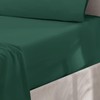 Oxford Homeware Emerald Double Fitted Sheet -100% Brushed Microfibre 1800
