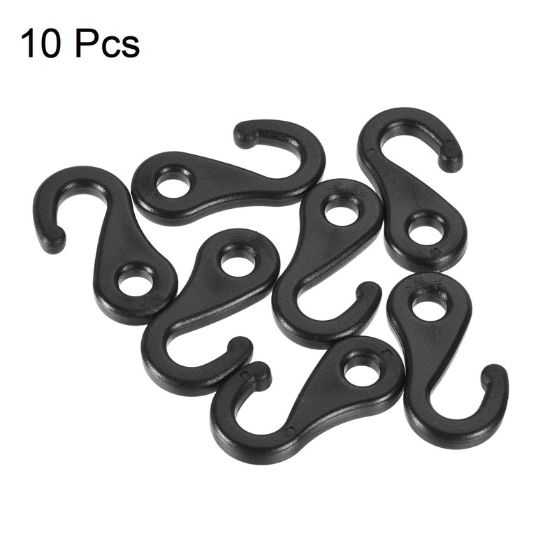 Camping Snaps Hooks Plastic Buckles, 6.5mm Hole Clip Accessories for