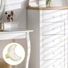 MOROBOR Decorative Moon Kitchen Cabinet Knobs, 6 Pack Creative Dresser