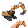 1/20 Excavator Rotate 680 Degrees 11 Channel Crawler Excavator Competition