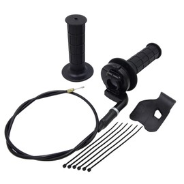 DGYACHOR High Throttle Kit Throttle 22mm Handle Grip Duck Shaly Off-Road Bike Throttle Wire for ATV Beach Car GY6 Scooter